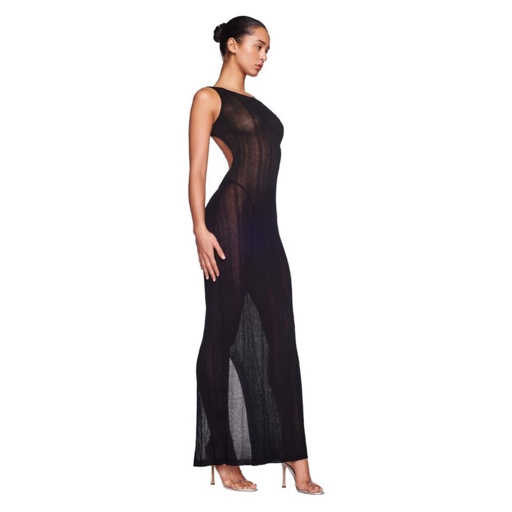 I.AM.GIA Luminara Sleeveless Backless Dress - S black
